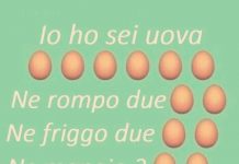 Rompicapo logico: quante uova mi rimangono? quiz logica